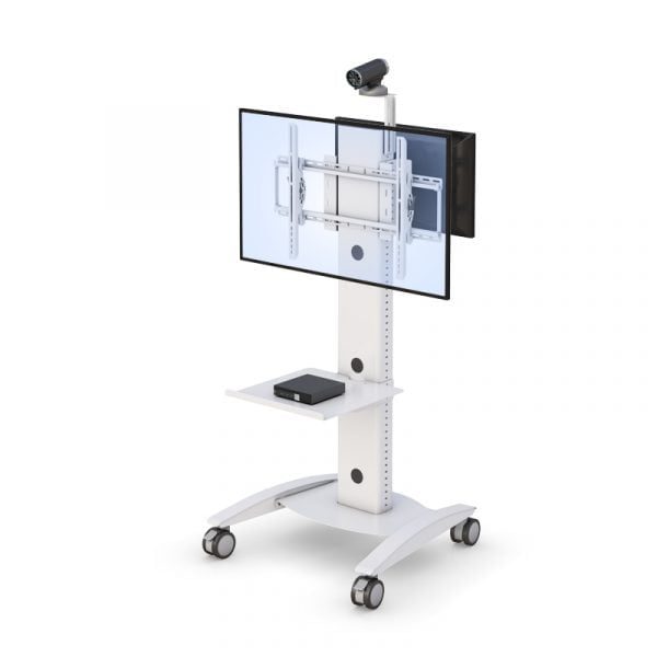 Computer Display Video Conferencing Telemedicine Cart