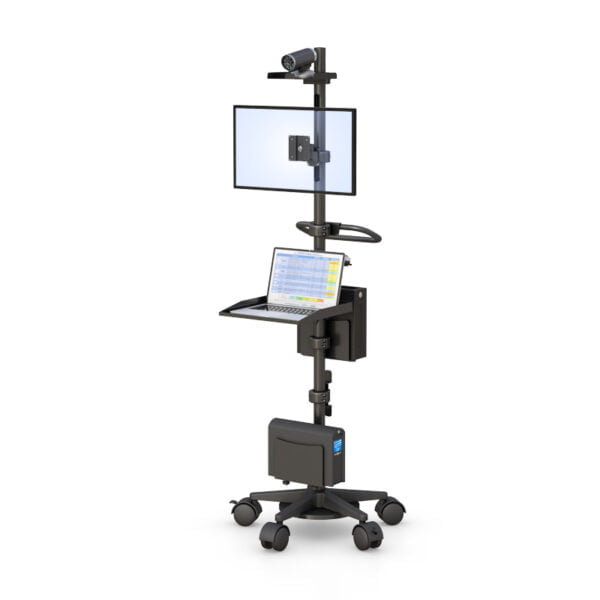 Height Adjustable Medical Furniture Ergonomic Hospital Lab Cart