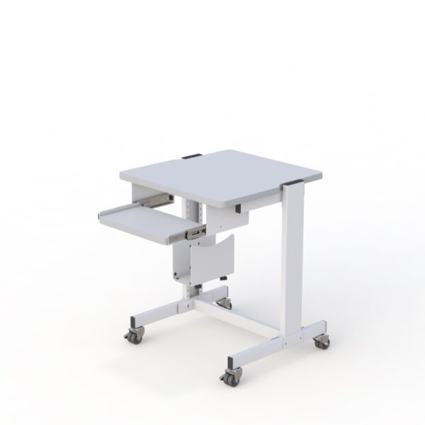 772292 AFC Small Computer Desk Table on Cart