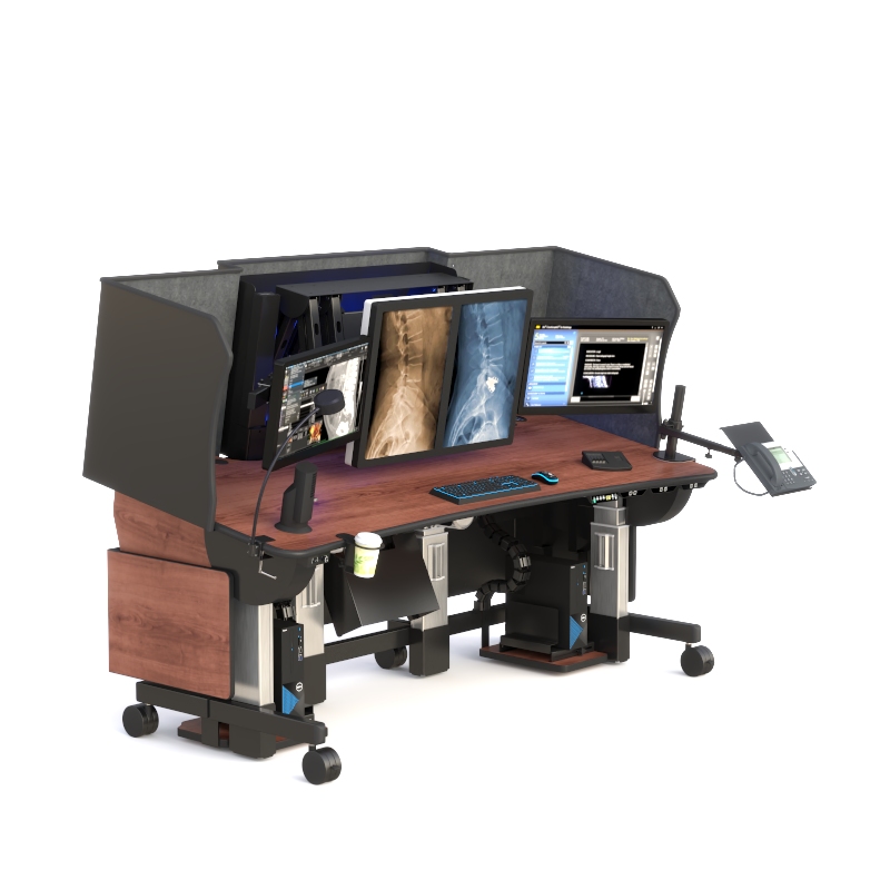 AFC Radiology Workstation Desk 3 AFC Radiology Workstation Desk - Image 3
