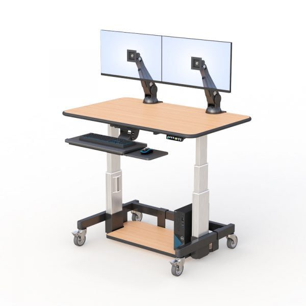 ergonomic computer standing office desk