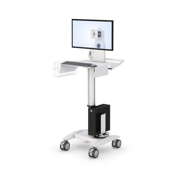 Height Mobile Computer Point of Care Medical Cart
