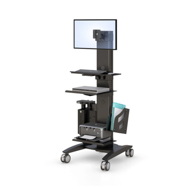 Rolling Computer Cart for Healthcare by AFC