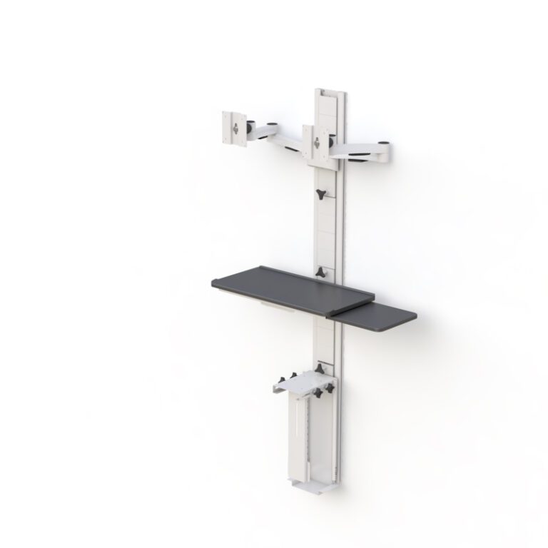 Computer Monitor Wall Mount Track System