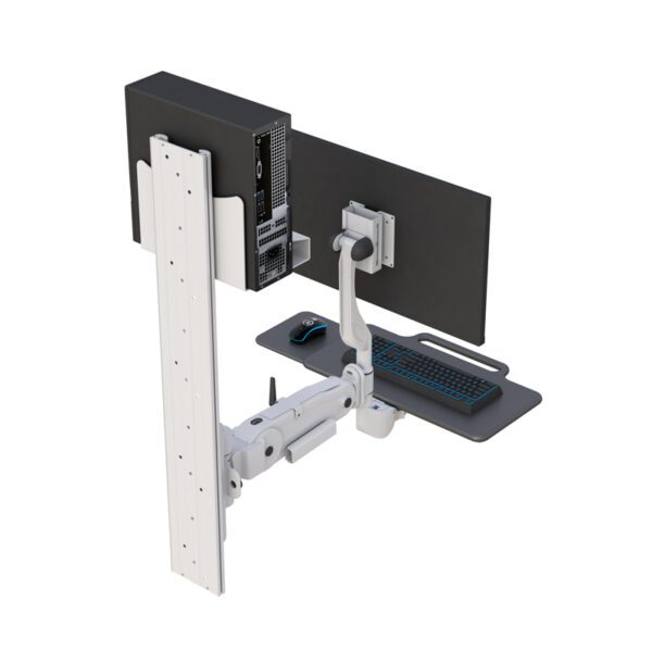 AFC ErgoMount Wall Mounted Track: Versatile Computer Workstation - Image 5