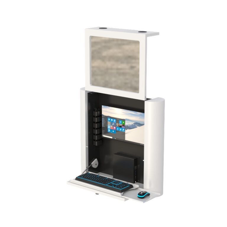 Lockable Computer Stations Lockable Wall Mount Computer
