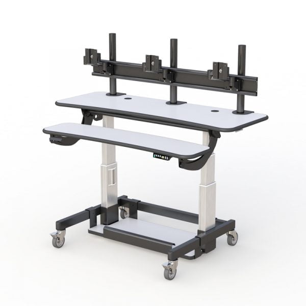ergonomic stand up workstation desk