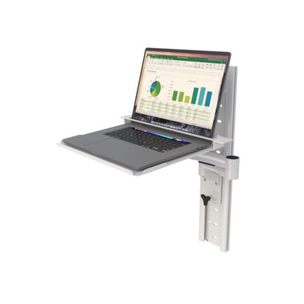 AFC Medical Furniture: Laptop Computer Workstation Wall Mount - Enhance Mobility and Accessibility in Medical Workstations - Image 2