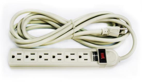 771344 6 plugs power strip
