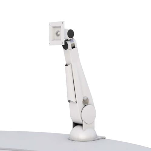 771370 motorized lift standing desk clamp mounted monitor arm