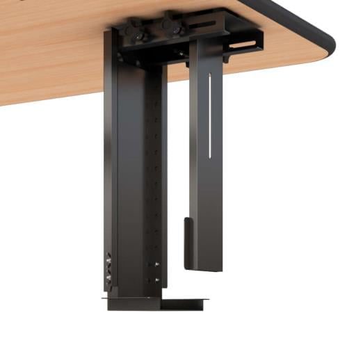 771405 ergonomic adjustable standing desk under desk cpu holder