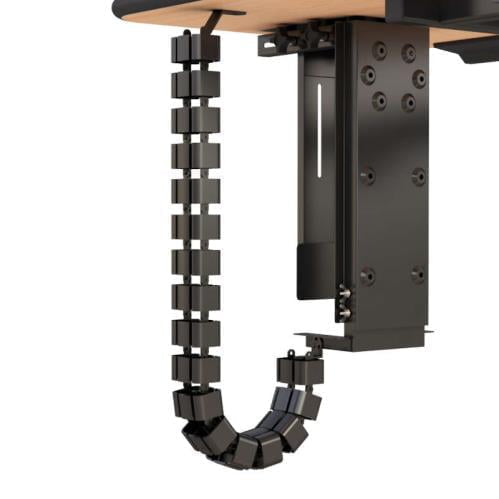 771405 ergonomic adjustable standing desk wire management