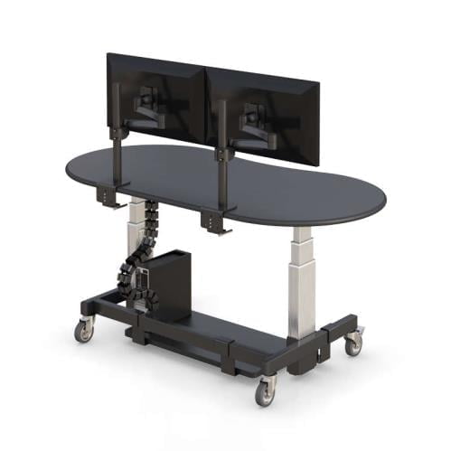771439 ergonomic electric standing desk workstation