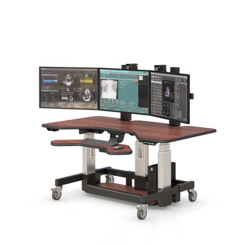 771462 height adjustable desk for radiology imaging associates