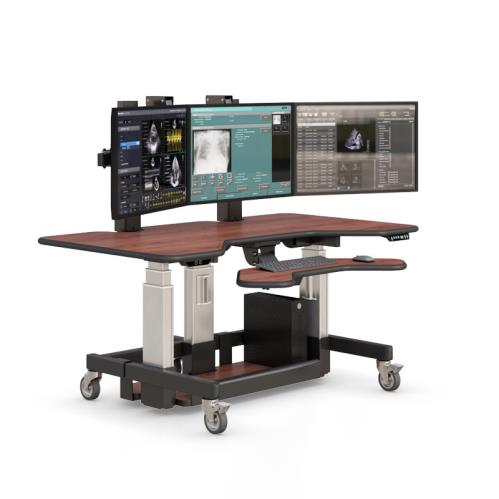 771462 radiologist adjustable desk for radiology imaging associates