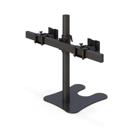 771588 freestanding 2 monitor desk stable stand mount