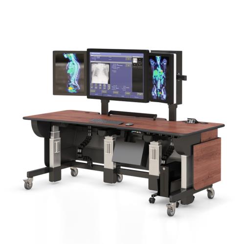 771640 ergonomic standing desk for radiology imaging associates