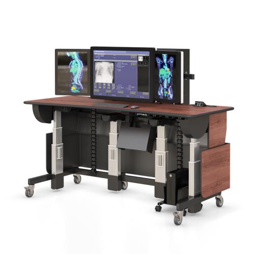 771640 escritorio ergonómico de pie para centros de imágenes radiológicas