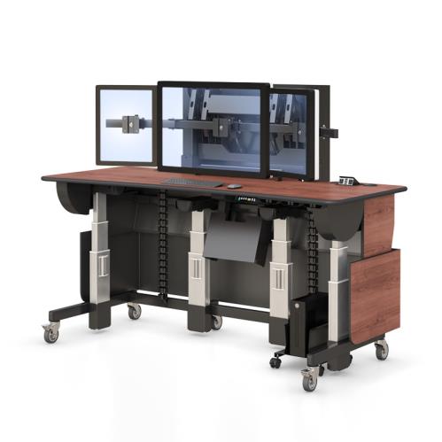 771640 height adustable standing desk for radiology imaging centers