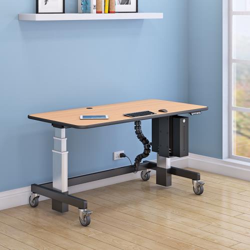 771652 height adjustable ergonomic stand up workstation