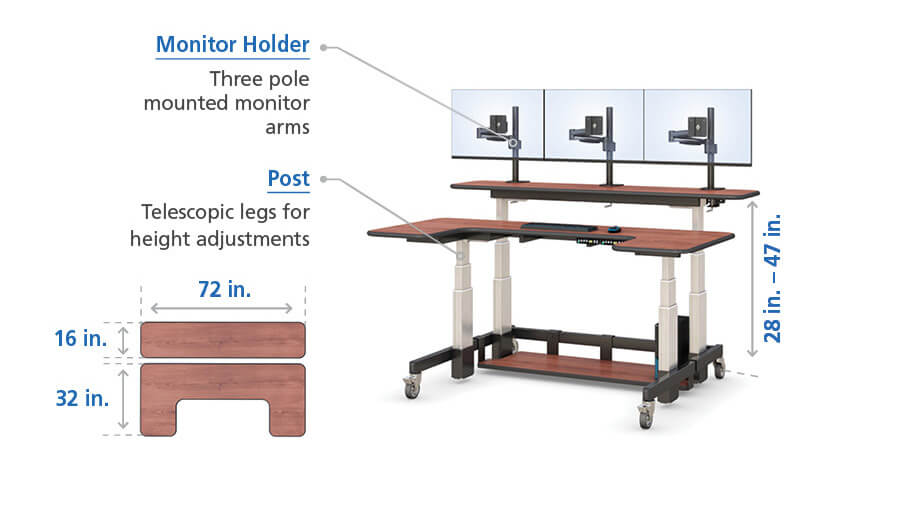 Standing Desk Features