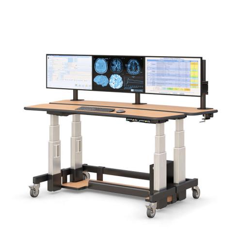 771662 electric sit stand desk