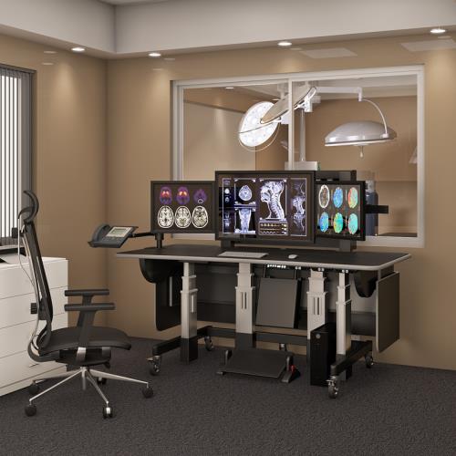 771721 stand up desk for radiology centers