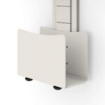 Wall Mounted Computer Workstation Enclosure with Retractable Glass ...