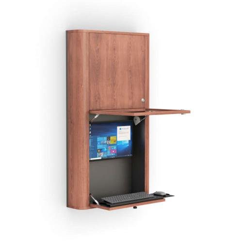 771806 retractable wall mounted workstation