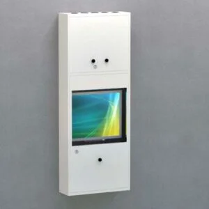 771808 computer workstation wall cabinet