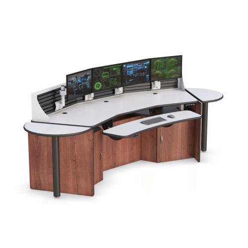 772007 control room security monitoring operator console