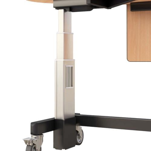 772011 ergonomic sit stand desk casters