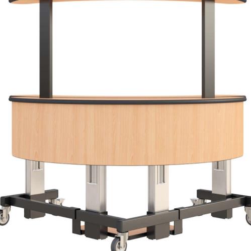 772011 ergonomic sit stand desk