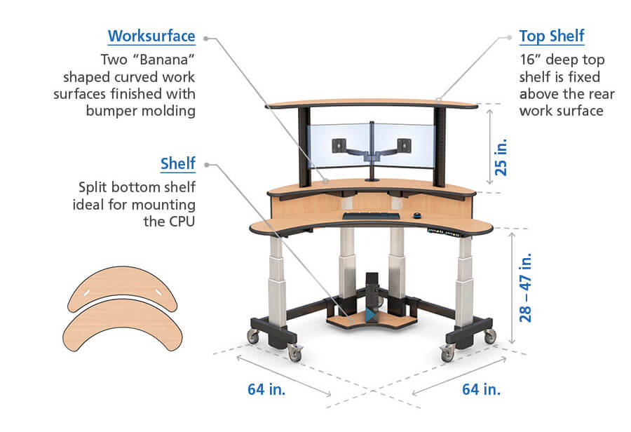 Standing Desk Features