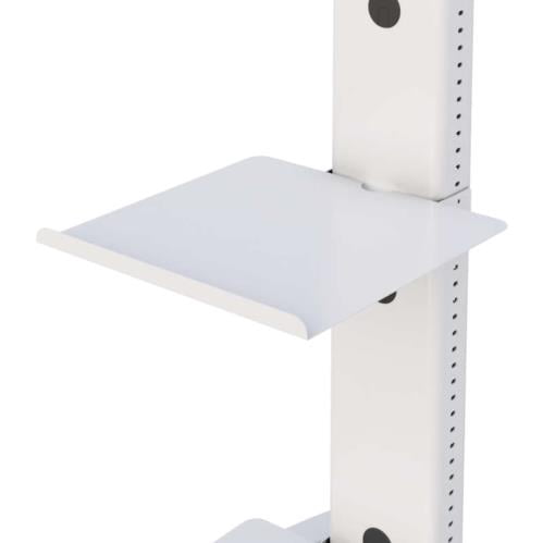772023 ergonomic flat screen stand utility shelf