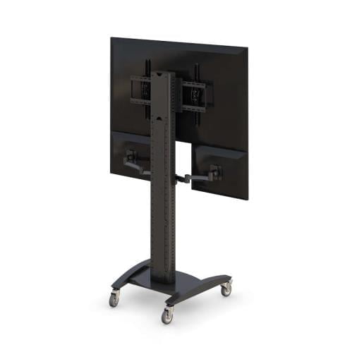 772029 adjustable monitor floor stand