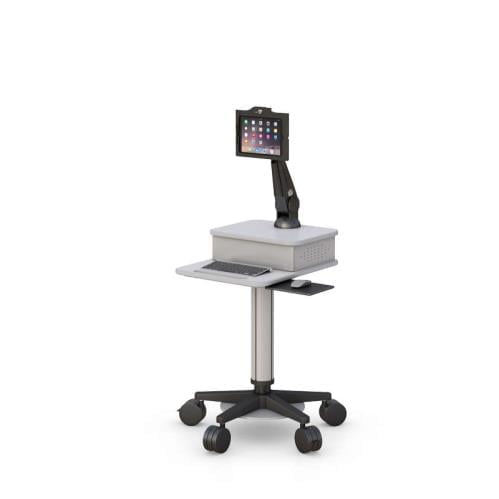 772098 ergonomic tablet floor stand