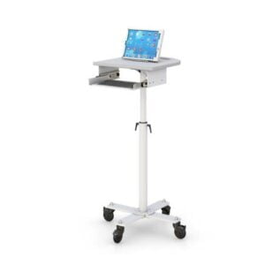 772099 Portable Tablet Cart Workstation ipad floor tablet cart