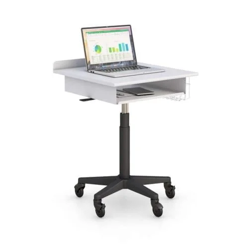 772117 adjustable rolling laptop table
