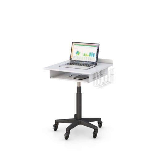 772117 ergonomic rolling laptop table