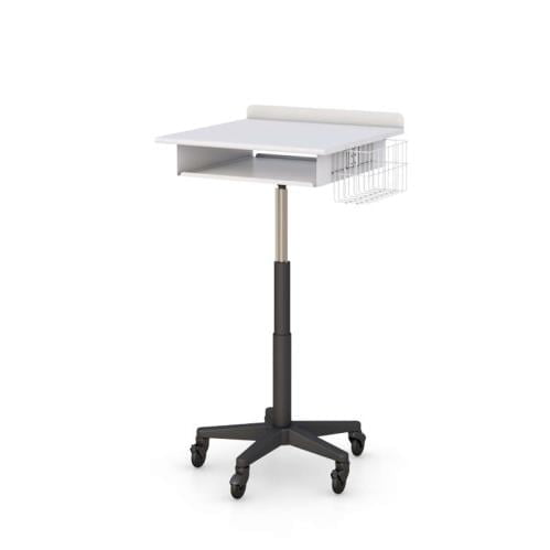 772117 radiology rolling laptop table