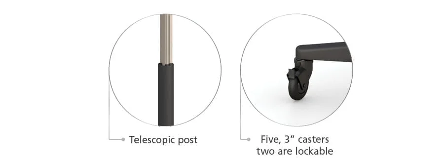 Rolling Laptop Table Accessories