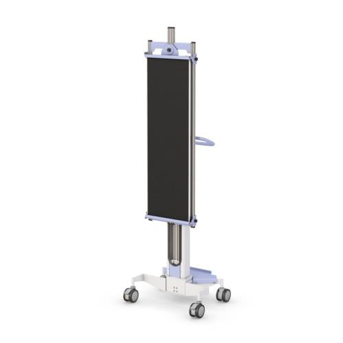 772123 rolling hospital radiology detector cart