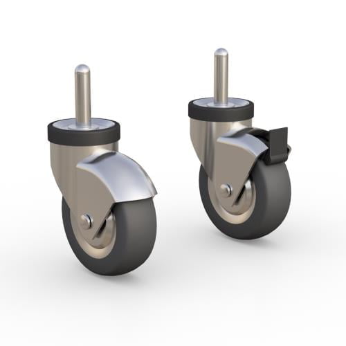772139 stainless steel caster wheels