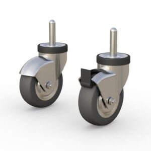 772139 stainless trolley caster wheels