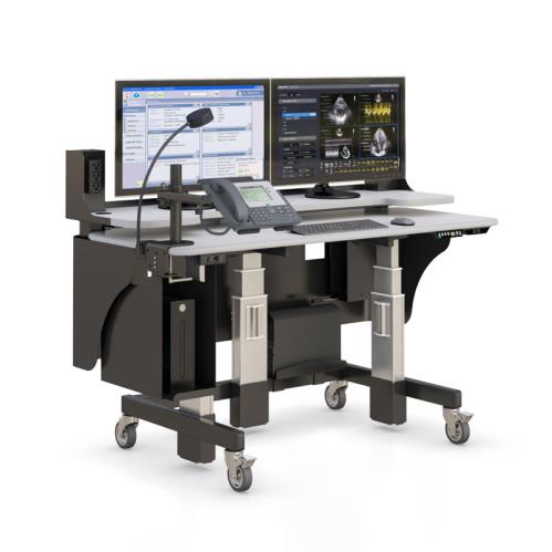 772166 radiology imaging height adjustable desk