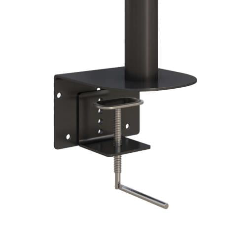 772182 clamping dual monitor stand with extendable arm