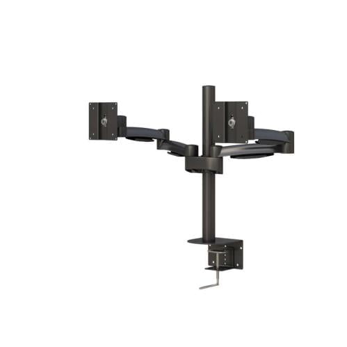 772182 dual articulating arm monitor stand