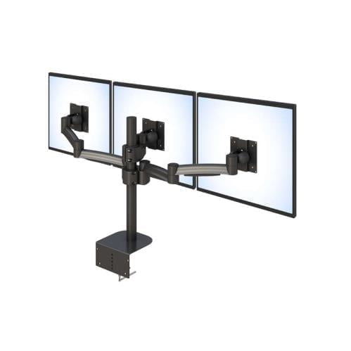 772183 triple computer monitor arm stand