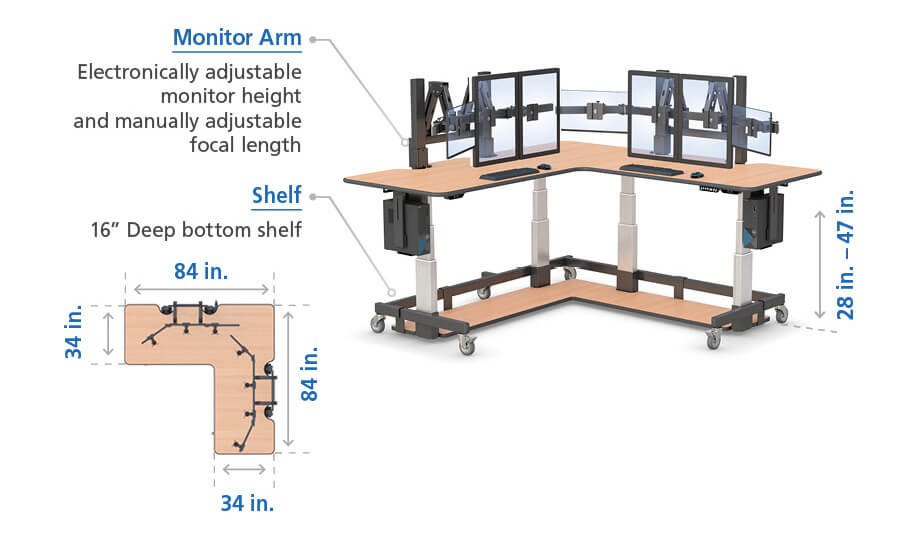 Adjustable Standing Desk Specs